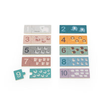 wooden number puzzle counting