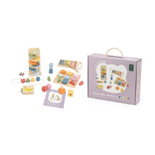 Set of wooden toys developmental toddler toys
