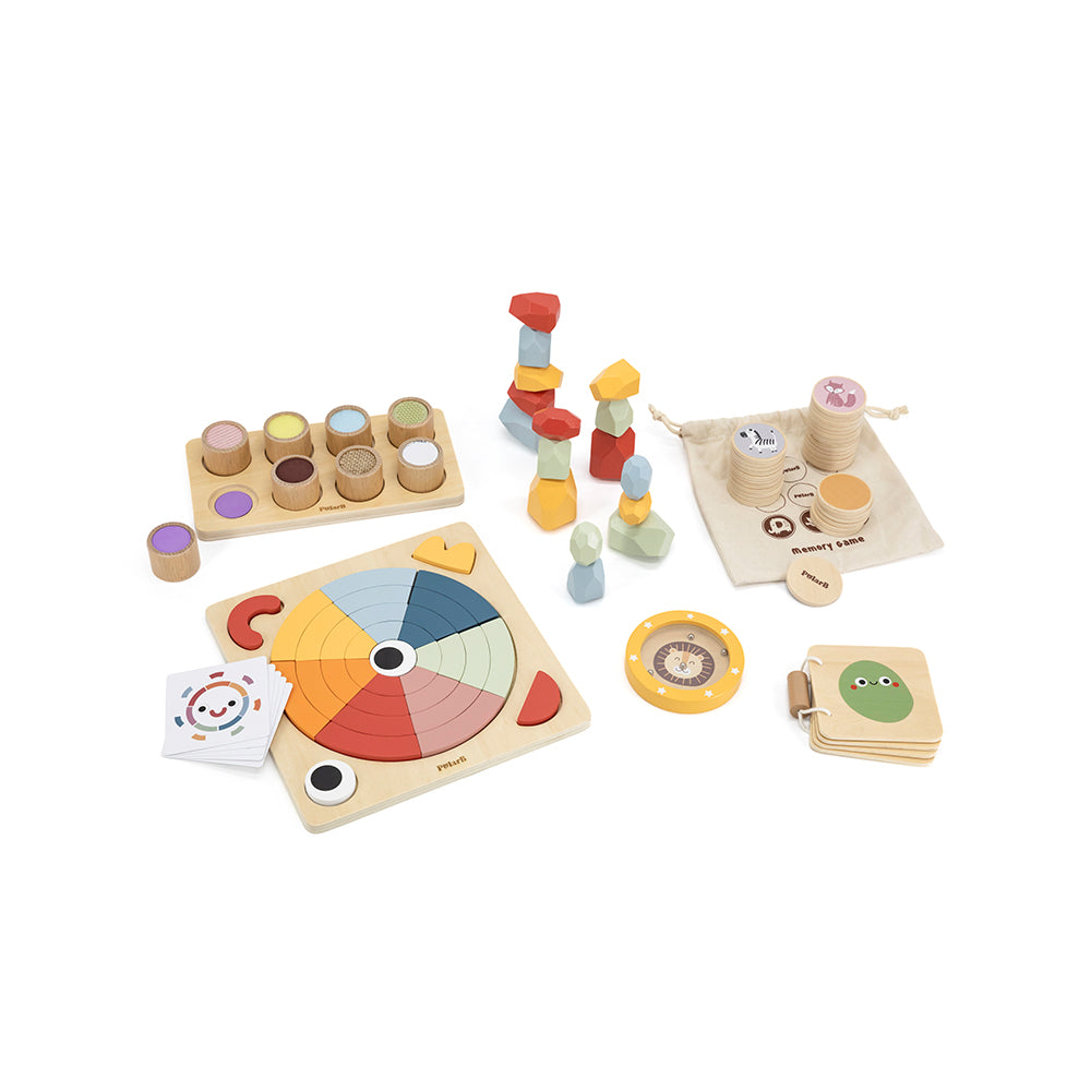 Montessori wooden learning toys for 3 year olds