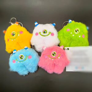 Worry Monster Bag tag - Kids Anxiety keyring  - Advancing All Children