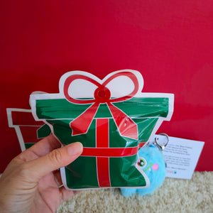 Christmas packed - Worry Monster Plush - School bag tag