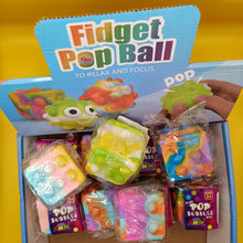 Pop dice - tactile math fidge toy