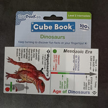 Zoobookoo Dinosaur kids folding book