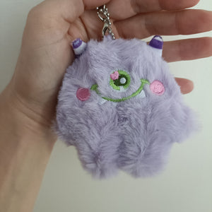 Worry Monster Plush - School bag tag