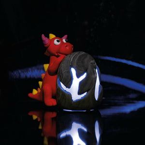 Make your own dough Dragon Egg light