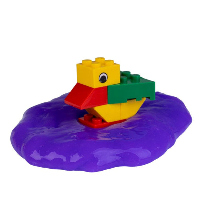 Putty with building bricks 