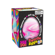 Swirlie Eggs Nee Doh Marble egg easter sensory gift