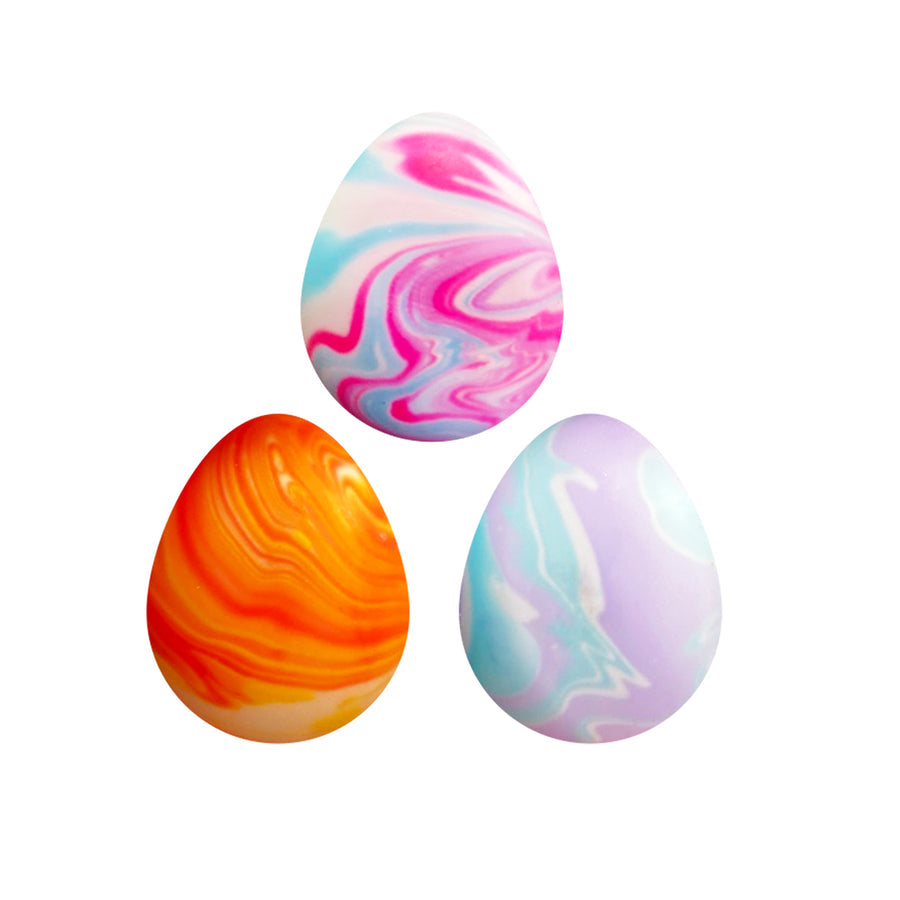 Swirlie Eggs Nee Doh Marble egg easter sensory gift