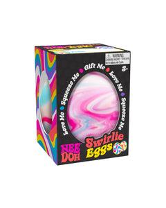 Swirlie Eggs Nee Doh Marble egg easter sensory gift