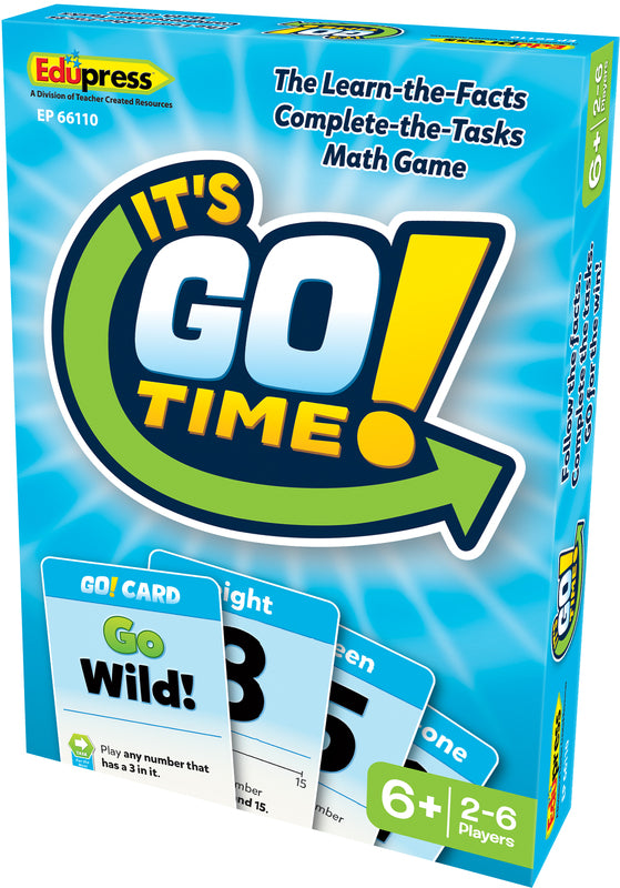 It's Go time! Math concept Card game