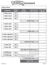Possum word building game - A great game to support literacy and language goals.