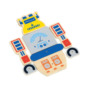 Robot themed - Tap Tap a shape set