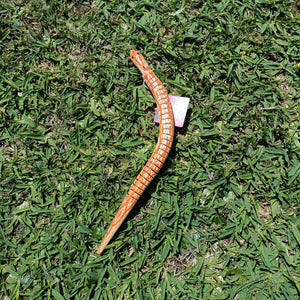 toy snake in grass