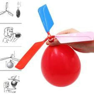 Helicopter balloon toy for kids