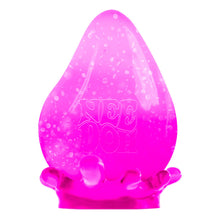 Pink silicone product with 'Nee Do' branding on a white background