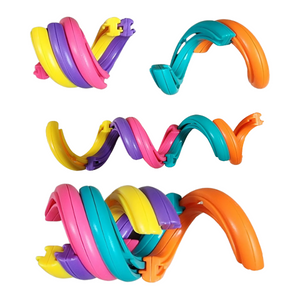 Rainbow fidget twister toy