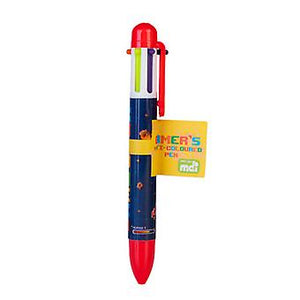 6 in 1 Multi coloured Gamer pen 
