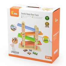 Double ramp race track