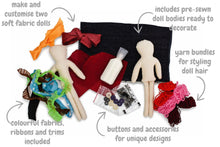 DRESS UP DOLLS CRAFT KIT