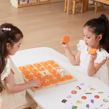 Wooden memory game