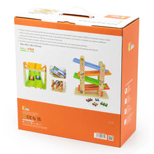 Double ramp race track