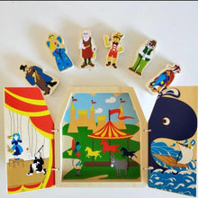 Pinocchio Wooden Storytelling book playset