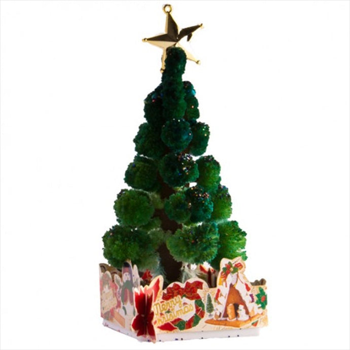 Grow your own crystal Christmas tree 