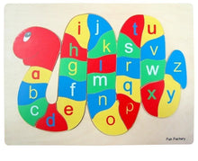 Alphabet Snake puzzle