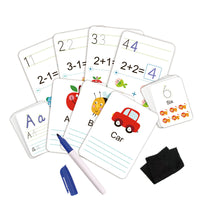 Handwriting and learning cards - rewritable