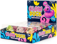 Box of Glow Duck toys by Keycraft with colorful packaging on a white background
