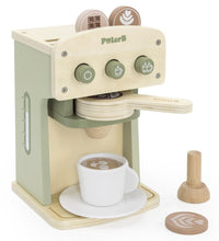 Wooden PolerB kids pretend play coffee machine 