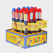 6 in 1 Multi coloured Gamer pen 