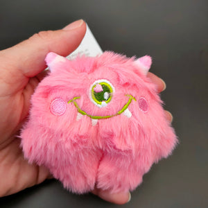 Worry Monster - Pocket buddy - Children's anxiety worries fears best friend. School Bag tag 