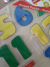 Discounted - Number Puzzle Wooden 0 - 20