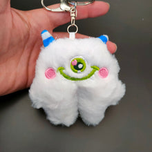 Worry Monster - Pocket buddy - Children's anxiety worries fears best friend. School Bag tag 