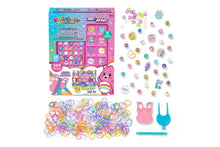 Fruitful Loop Care Bears bracelet making kit with packaging, beads, and tools on a white background