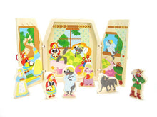 Red riding hood - Wooden Storytelling book playset