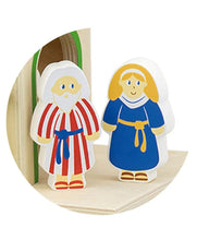 Wooden Noah and noahma 