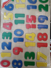 Discounted - Number Puzzle Wooden 0 - 20
