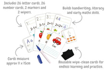 Handwriting and learning cards - rewritable