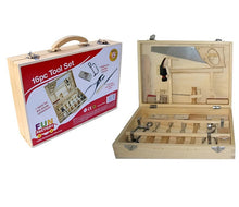 Fun factory wood metal children's toolset 
