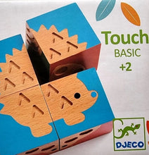 tactile wooden cube blocks 