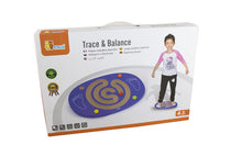 Balance and Trace board - kids wooden balance board