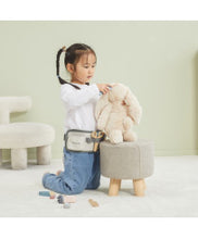 Wooden hair dressing belt for kids toys