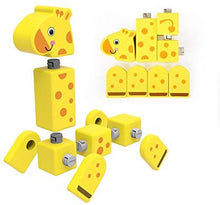 Forest animal blocks 80pcs alphabet and animal building blocks for babies and toddlers
