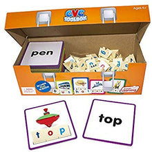 CVC Tool box word building educational resource - Primary and preschool