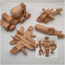 Wooden Transformer - SUBMARINE