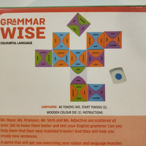 Grammar wise game primary school stage 1 stage 2 