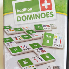 Addition Domino game learning educational games for primary school children