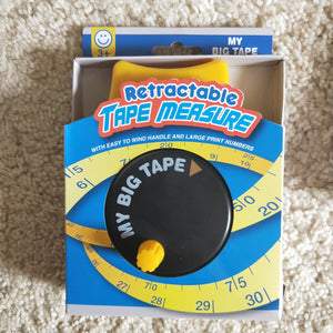 Children's large retractable tape measure 